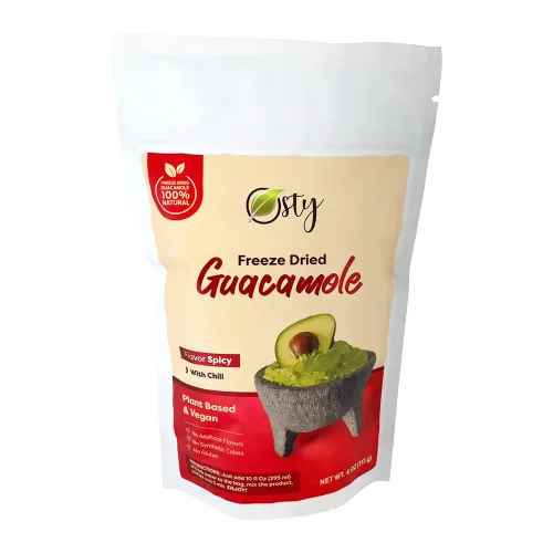 Vista 6 de Osty Guacamole liofilizado (lima y sal)