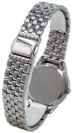 Vista 6 de Seiko Reloj de cuarzo para mujer con correa de acero inoxidable SUR693P1, Rosado, Reloj de cuarzo