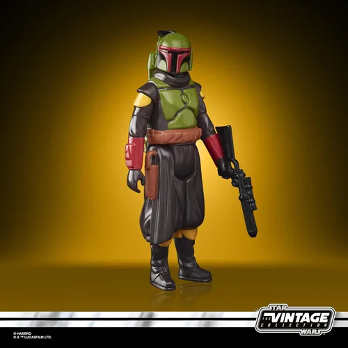 Vista 6 de STAR WARS Retro Collection Boba Fett (Morak) Juguete de 3.75 pulgadas, figura de acción coleccionable The Mandalorian, juguetes para niños de 4 años