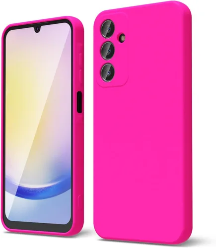 Vista 156 de oakxco Funda para teléfono Samsung Galaxy A12 con agarre de silicona líquida, linda delgada fina suave cubierta de gel de goma TPU lisa para mujeres