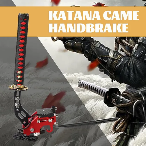 Vista 7 de YESHMA 64 Bit USB Katana Handbrake Samurai Sword PC Handbrake & Non-Contact Plus Hall Sensor Compatible With G252729920923 T500 T300,Professional