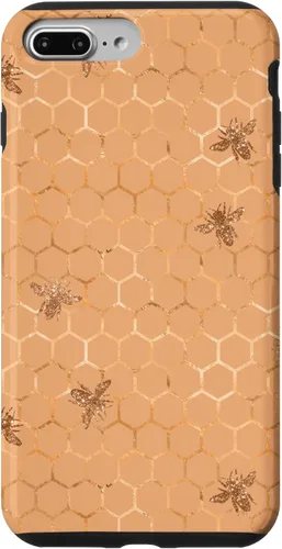Vista 12 de Honey Comb Honey Bee Pretty Garden - Carcasa para iPhone 17