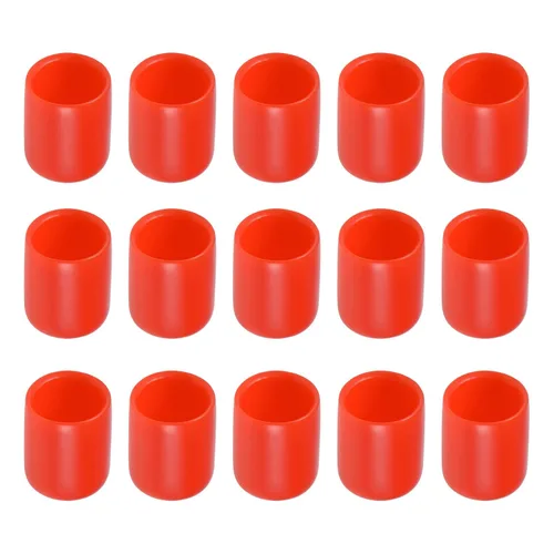Vista 12 de Tapa protectora de rosca de tornillo, tapas de goma [para tornillo, perno] - 1/2" ID/negro/50pcs