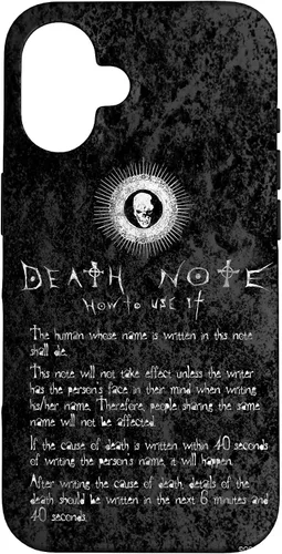 Vista 31 de Death Note Cómo usarlo funda para iPhone 17