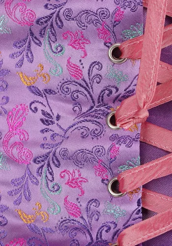 Vista 7 de Disfraz de Rapunzel prémium para mujer en talla grande
