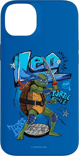 Vista 15 de Teenage Mutant Ninja Turtles: Mutant Mayhem Leo Turtle Power - Carcasa para iPhone 17
