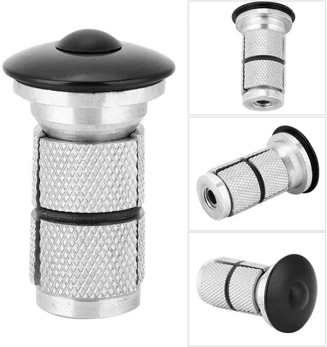 Vista 2 de VGEBY Enchufe para auriculares, tenedor de aleación de aluminio expandido de auriculares Top Key Expander para Mountain Road