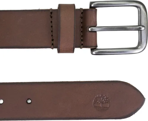 Vista 2 de Timberland Cinturón de cuero con hebilla clásica de 1.378 in para hombres