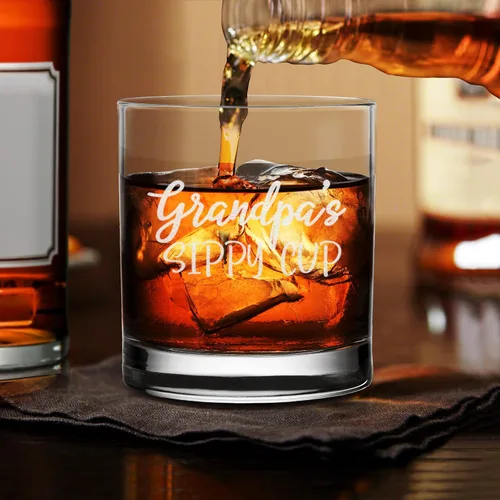 Vista 6 de Vaso de whisky Grandpa's Sippy Cup - Divertido regalo de cumpleaños para papá