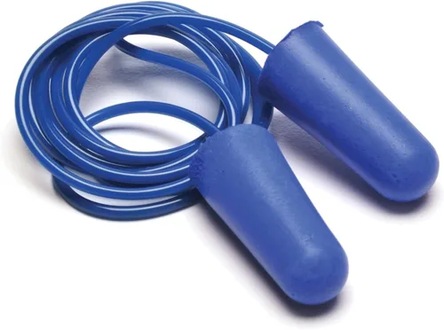 Vista 2 de Pyramex Safety Tapones para los oídos con cable desechables detectables de metal 100 pares por caja