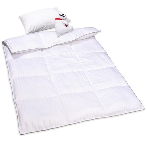 Vista 22 de ZPECC Edredón alternativo de plumón para niños pequeños, manta colcha hipoalergénica de 39 x 47 pulgadas, relleno de edredón para niños suave