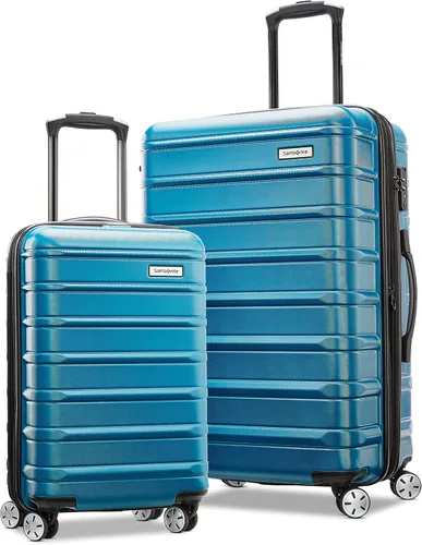 Vista 37 de Samsonite Omni 2 - Equipaje rígido extensible con ruedas giratorias, Plateado (Arctic Silver)