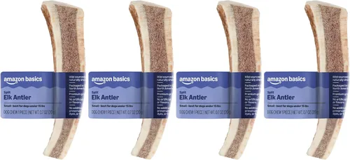 Vista 13 de Marca Amazon – Cuerno de alce dividido Wag, desprendimiento natural, pequeño (mejor para perros de menos de 15 libras)