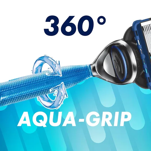 Vista 2 de Gillette 5 repuestos de cuchillas de afeitar de 5 cuchillas para hombre, 12