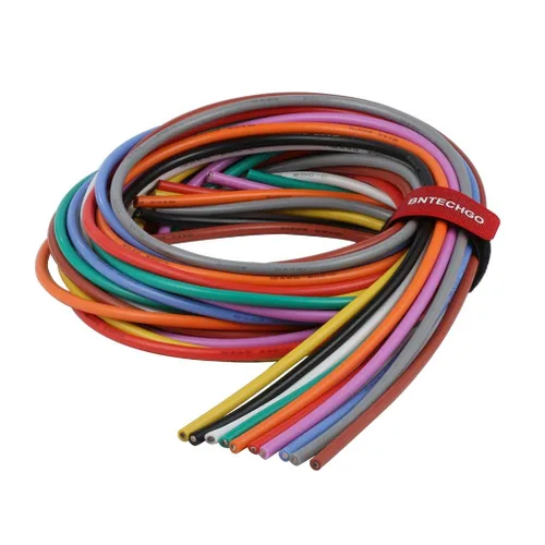 Vista 8 de BNTECHGO 12 Calibre Flexible 2 Conductores Paralelos de Silicona, Cable Rojo y Negro de 3 Pies, Cable de Cobre Estañado Trenzado