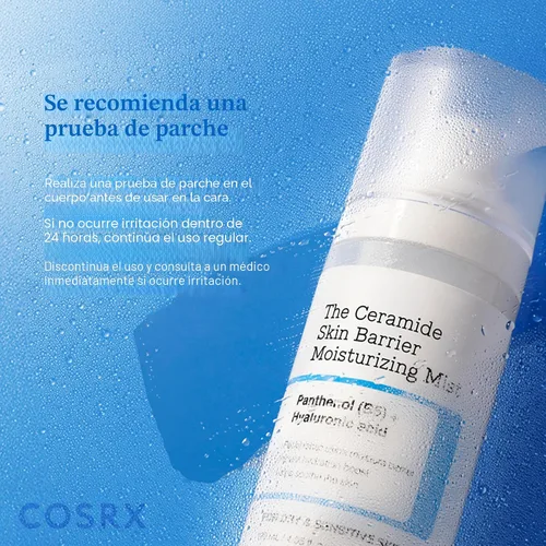 Vista 9 de COSRX Barrier Cream Face Mist - Tónico lechoso con ceramida y ácido hialurónico, spray facial hidratante y calmante para todo tipo de piel, 4.06