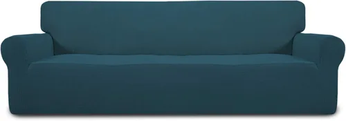 Vista 310 de Easy-Going - Funda elástica sobredimensionada para sofá, 1 pieza, protector muebles, suave, parte inferior elástica, para niños, tela jacquard