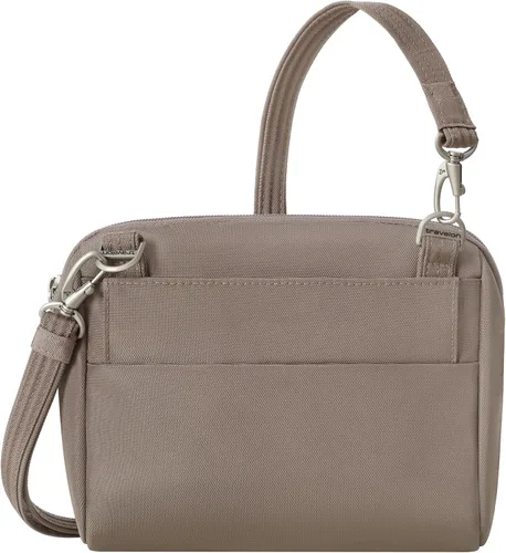 Vista 13 de Travelon Bandolera y cangurera convertible clásica para mujer, Avellana, Tamaño único