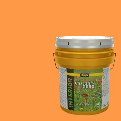 Vista 162 de Rodda Paint CASCADIA ZERO - Pintura plana e imprimación para interiores en uno, cuarto de galón, crema de ballet