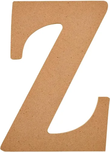 Vista 41 de Plaid Letra de madera sin terminar, superficie de madera de 5" perfecta para proyectos de bricolaje, artes y manualidades, 63572