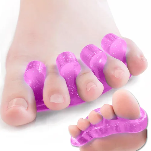 Vista 19 de Original ToePal Separador y enderezador de dedos, para dedos relajados, alivio del dolor de juanetes, dedo martillo y más, para hombres y mujeres