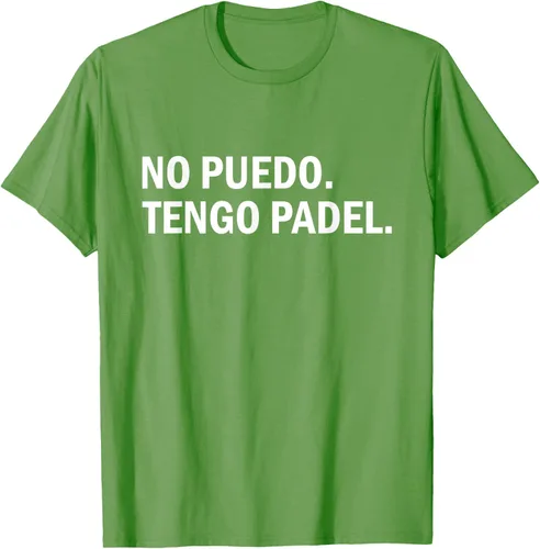 Vista 23 de Camiseta de jugador divertido No Puedo Tengo Padel Hobby
