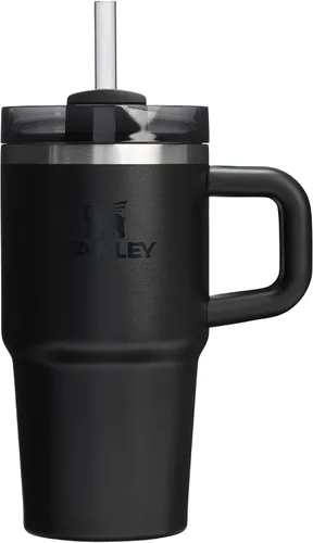 Vista 24 de STANLEY Quencher H2.0 Vaso Térmico con asa y pajilla, 64 onzas, tapa Flowstate de 3 posiciones, gran capacidad para viajes y deportes, vaso de acero