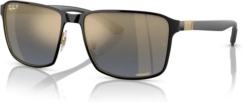 Vista 2 de Ray-Ban Rb3721ch Chromance Square Sunglasses