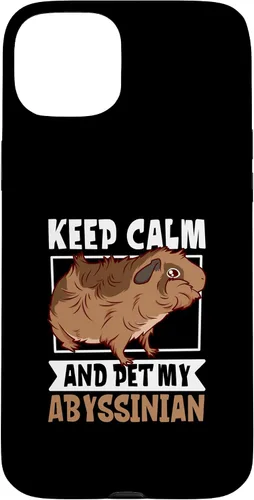 Vista 9 de iPhone 16 Pet my Abyssinian Guinea Pig Case