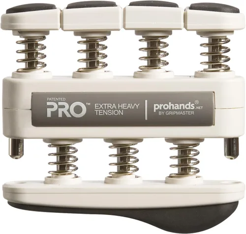 Vista 18 de Prohands PRO Ejercicio de Mano, Ejercitador de Dedos (Fortalecedor de Agarre de Mano), con Resorte, Sistema de Pistón de Dedos, Aislamiento