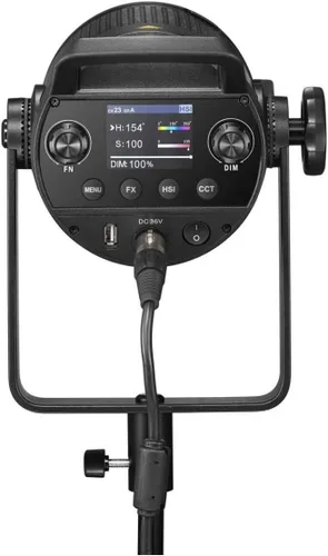 Vista 6 de Godox SZ150R 150W Zoom RGB Bi Color LED Luz 20 Grados 65 Grados 2800 150W Cob RGB Bi-Color, 37 modos Fx, Control App/0.08 oz y DMX, modo
