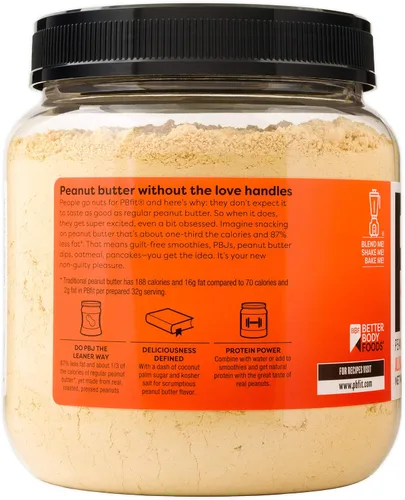 Vista 2 de PBFIT, Mantequilla de maní en polvo, 24 oz. (3 unidades)