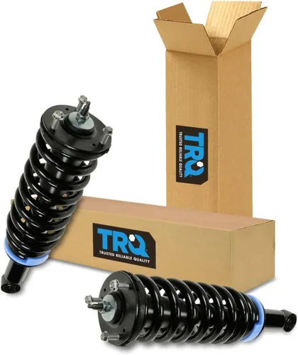 Vista 257 de TRQ - Conjunto de puntal delantero y resorte helicoidal (lados del conductor y del pasajero), para auto