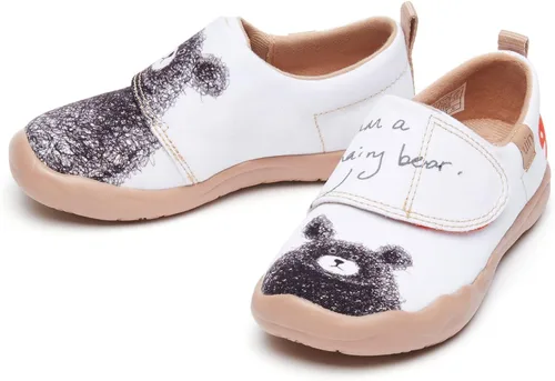 Vista 4 de UIN Zapatos para caminar para niños, botas de punto de alta calidad, casuales, ligeras, cómodas, a la moda, Madrid