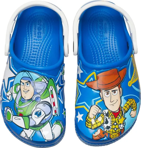 Vista 4 de Crocs Zuecos Disney Pixar para niños Cars and Toy Story Shoes