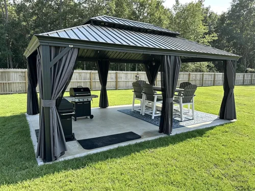 Vista 31 de Purple leaf - Gazebo para exteriores.