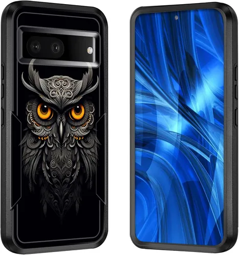 Vista 109 de Funda para Pixel 7A, [probada contra caídas de grado militar] Funda protectora resistente a prueba de golpes para Google Pixel 7A de 6.1 pulgadas
