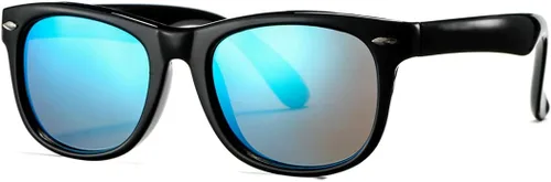 Vista 18 de Lentes de sol polarizados de goma elastómero termoplástico (TPEE) flexible, para niñas y niños de 3 a 9 años