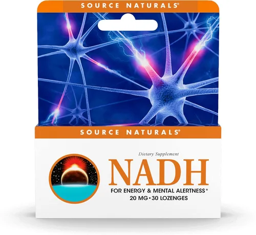 Vista 6 de Source Naturals NADH 20 mg, aumenta la energía y el estado de alerta mental*, 10 pastillas