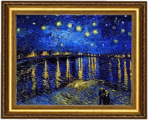 Vista 25 de ELITEART -Van Gogh (12x16, La noche estrellada)