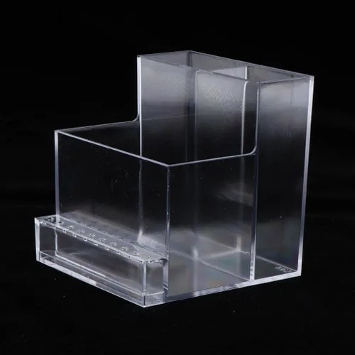 Vista 9 de F Fityle Soporte para brocas de uñas de 13 agujeros, organizador de manicura, altura: 4.1 in; ancho: 10,5/4,1 pulgadas; longitud inferior: 3.8