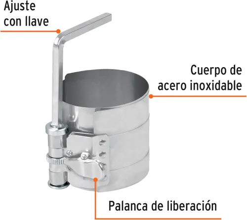 Vista 2 de Anillos del pistón del compresor