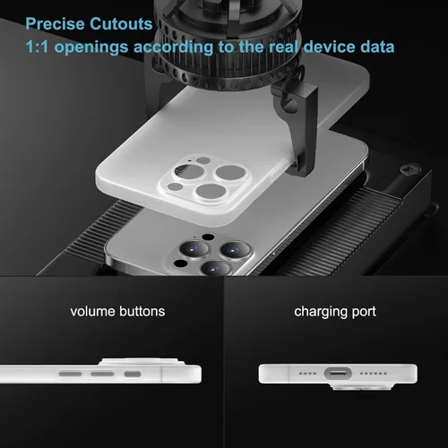 Vista 11 de memumi Funda ultradelgada para iPhone 15 Pro, cubierta para lente de cámara, protección completa, 0.012 in, revestimiento ligero mate, carcasa