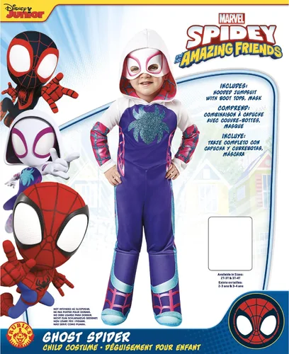 Vista 6 de Rubies Disfraz de araña fantasma de Spidery y sus increíbles amigos