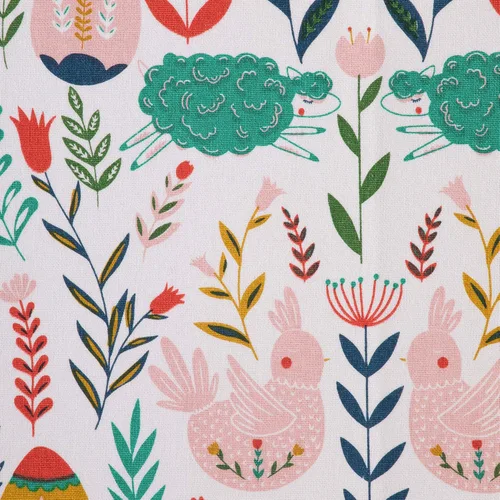 Vista 3 de DII Pascua Folk Garden Cocina Textiles