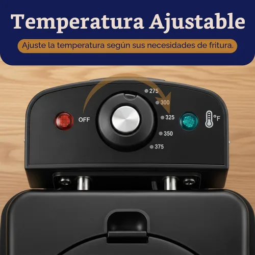 Vista 2 de Elite Gourmet Freidora de inmersión de 2 cuartos de galón, cesta extraíble