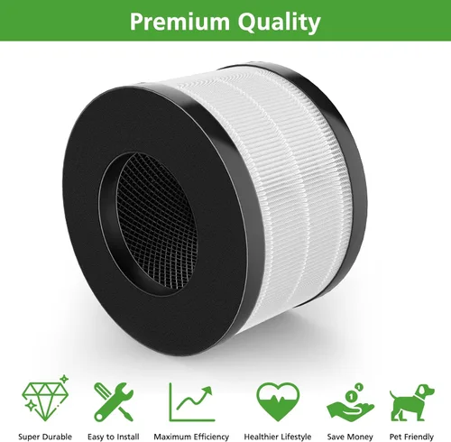 Vista 8 de Filtro AP01 solo compatible con el purificador de aire Himox AP01(H01), filtración de 3 etapas de alta eficiencia para filtro de repuesto Himox