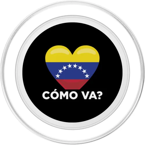Vista 2 de Venezuela Flag Cómo Va Venezuelan What's Up PopSockets MagSafe PopGrip for iPhone