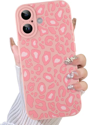 Vista 75 de TEAUGHT Compatible con iPhone 11 Funda con patrón lindo estampado de leopardo negro guepardo + protector de pantalla a prueba de golpes, funda