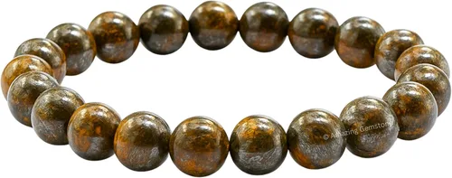 Vista 823 de Amazing Gemstone Crystal Bracelet for Women Men's Gifts - Protection Healing Crystal Bracelet - 8mm Gemstone Beaded Stretchable Bracelet Pulseras